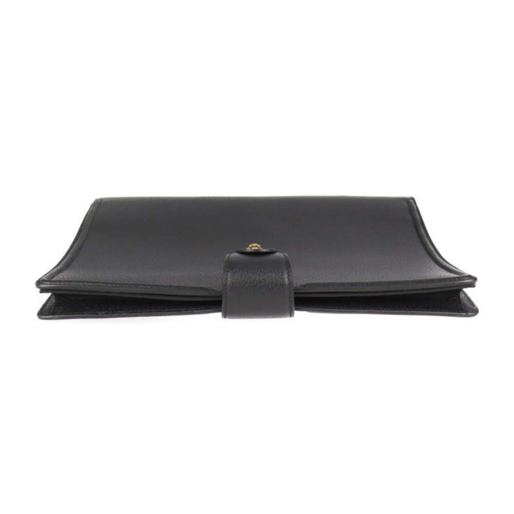GUCCI Black Leather Tote Bag - Picture 4 of 9